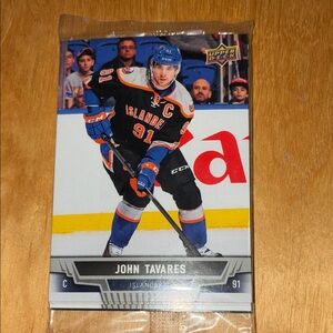 2013-14 Upper Deck Hockey Card - John Tavares, New York Islanders, #91